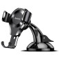 Baseus Osculum Passiv holder Mobiltelefon/Smartphone Sort Baseus Osculum Passiv holder Mobiltelefon/Smartphone Sort